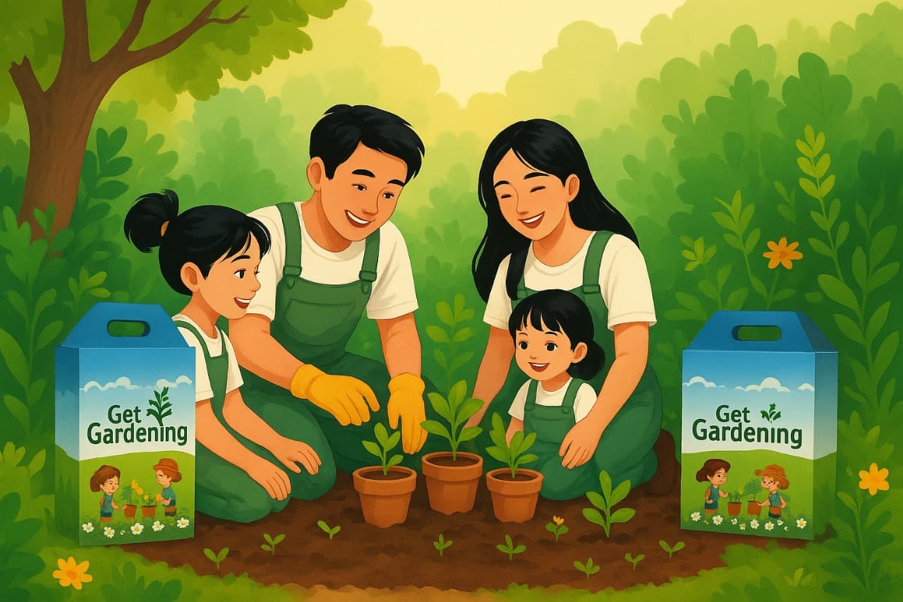 Get Gardening background